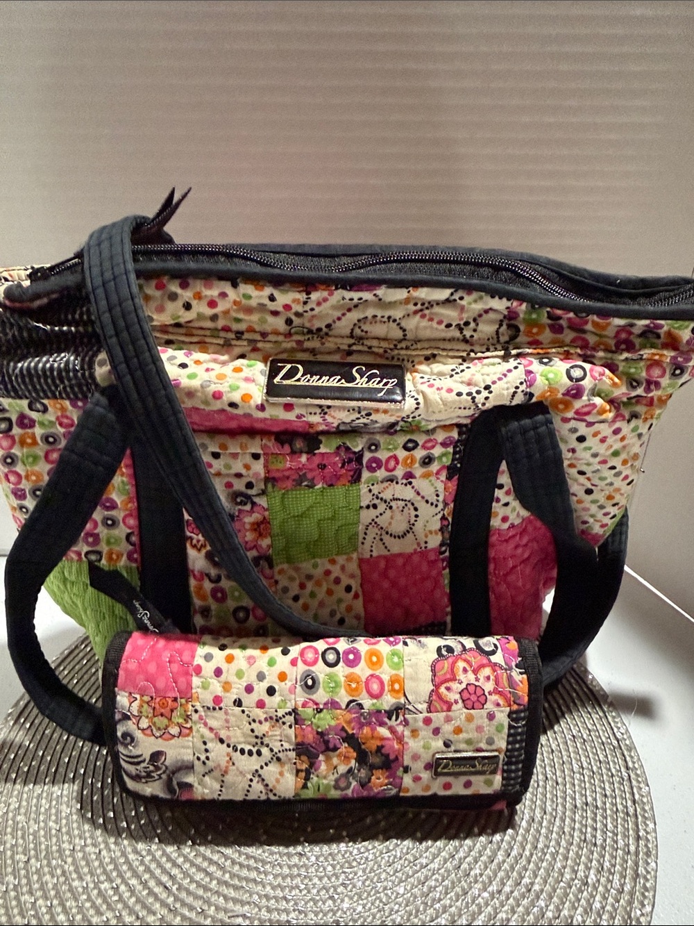 Multicolor Quilted Patchwork Tote Bag